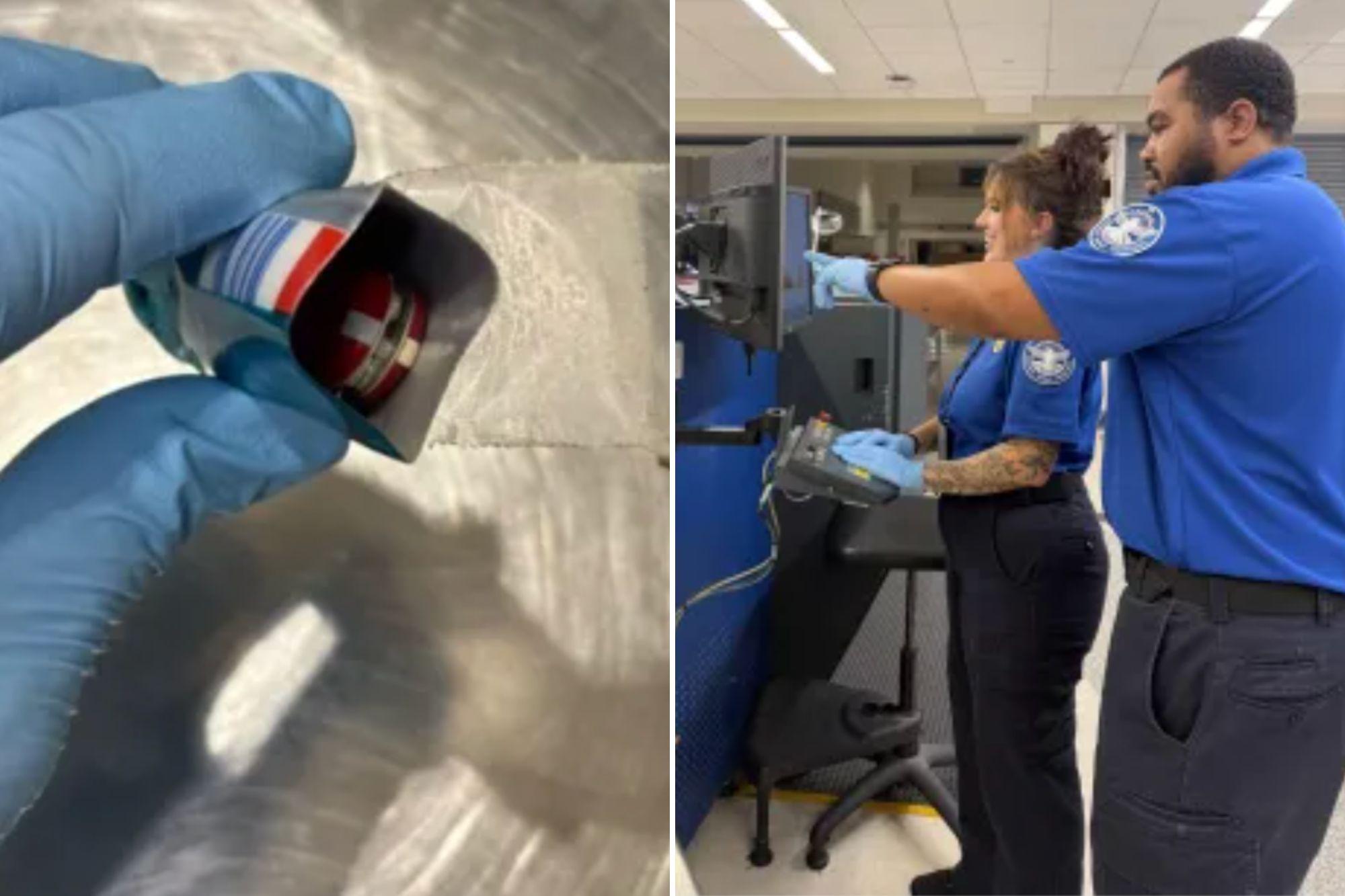 Sharp weapon discovered by TSA tucked inside unusual item in passenger’s carry-on bag newspress collage p3esr0k6v 1790227150491