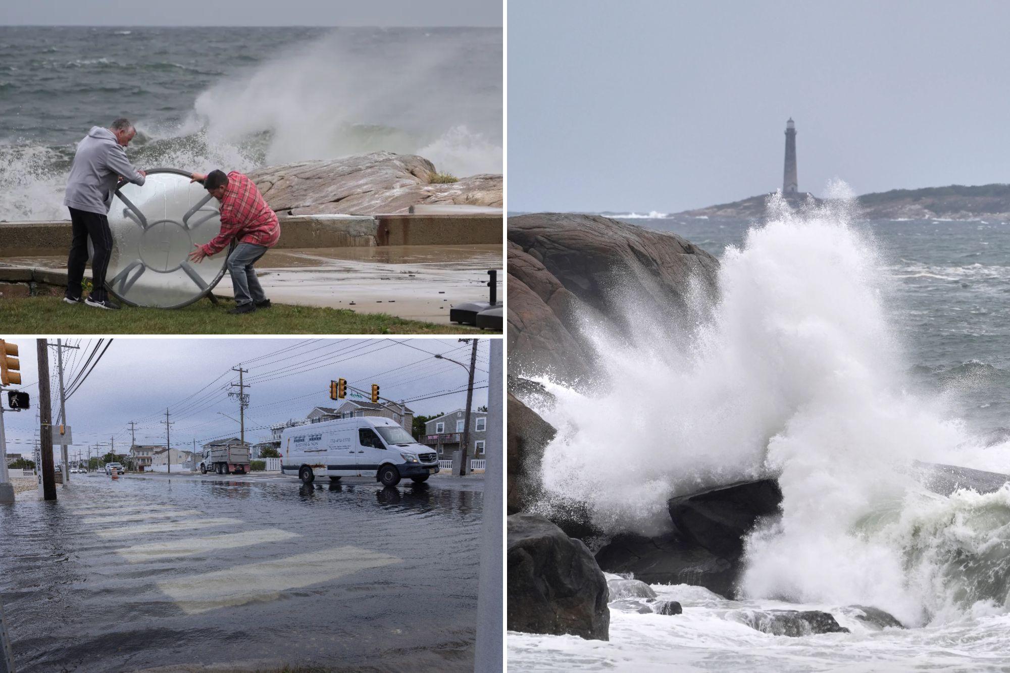 Thousands without power, roads flood in New Jersey as first major signs of nor’easter take shape newspress collage sgdit2kin 1790399015334