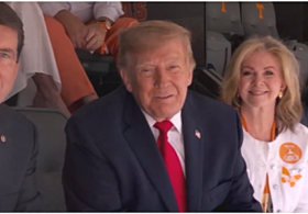 PEOPLE: Trump ‘Loudly Booed’ at Football Game, But Their Video Does Not Match!