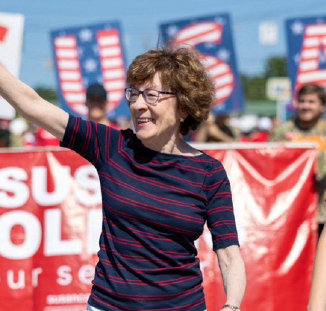 Susan Collins Gives Hilarious Answer to Whether She’ll Bring Up Troy Jackson’s ‘Personal Life’ in Maine Senate Race