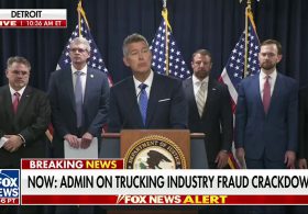 Transportation Secretary Sean Duffy announces an emergency executive shutdown of 110 driving schools tied to thousands of English proficiency violation…