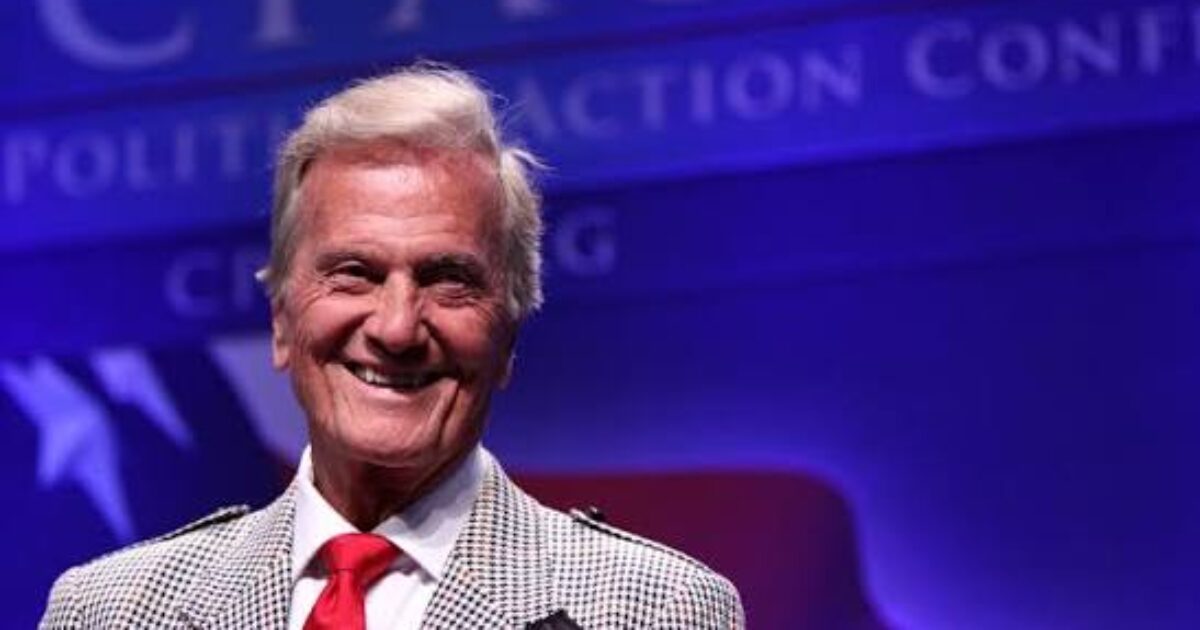 PAT BOONE TO TRUMP: ‘BE QUIET’ — Veteran Singer Urges President to Stop Name-Calling and Act More Presidential — And He Told the Fake News to Zip It Too pat boone e1789845163889 1200x630 1