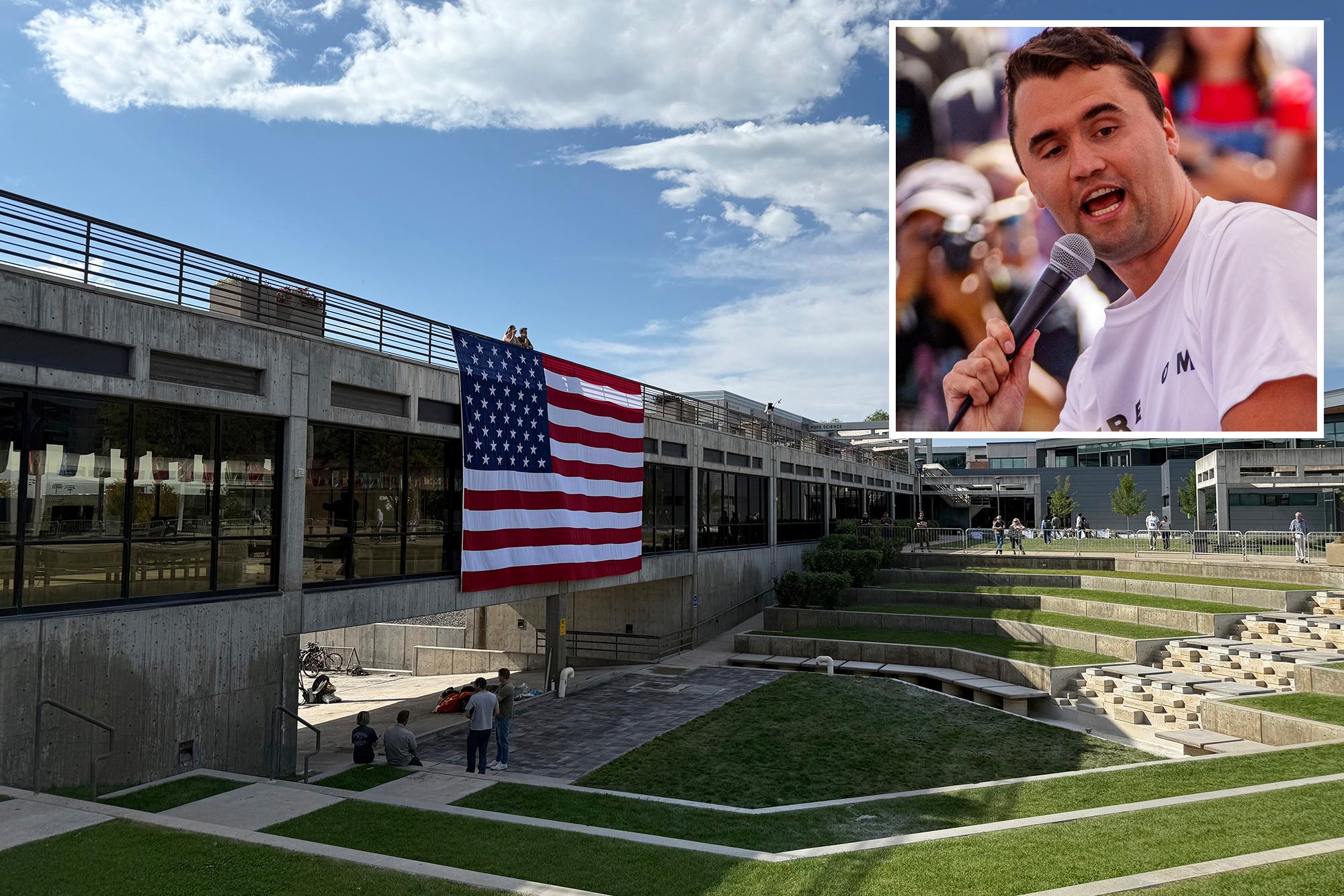 Charlie Kirk assassination report highlights several security failures at Utah Valley University people gaze site charlie kirk 142568634