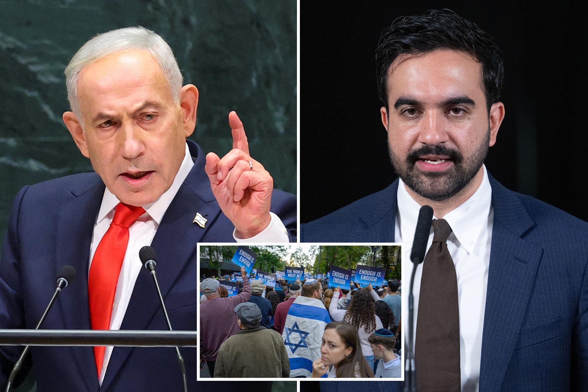 Israeli PM accuses Zohran Mamdani of making NYC unsafe for Jews pm comp
