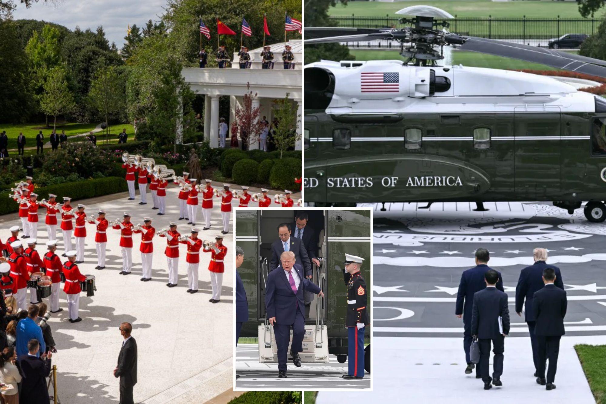 Trump pumps up the pomp for China’s Xi during White House state visit pqikqv 1790280223342