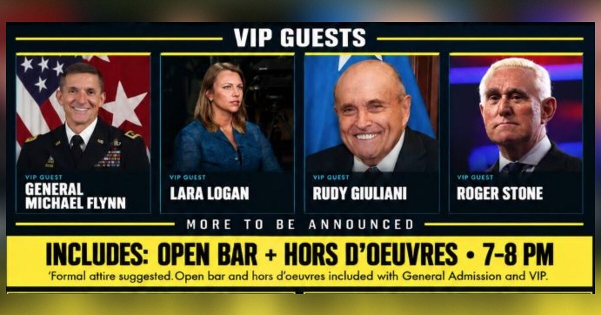 Roger Stone, Gina Loudon, Rudy Giuliani, Lara Logan, Gen. Flynn Confirmed at “American Martyrs” Premiere in West Palm on Sept. 26 – Trailer Below -PURCHASE YOUR TICKETS TODAY! rame 5 1 1200x630 1