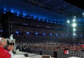 Pope Leo Visits with Thousands of Catholics in France