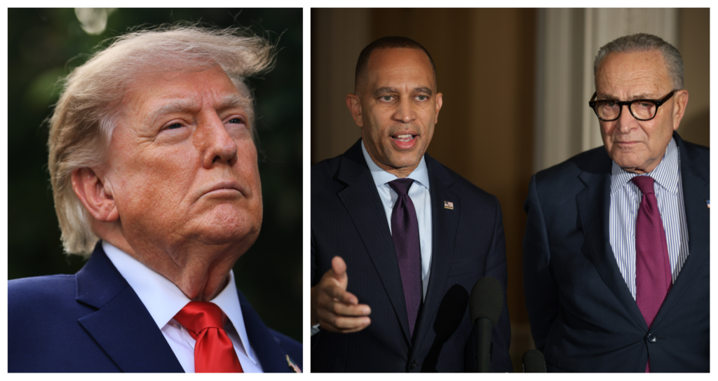 Trump Employs Little-Used Maneuver To Claw Back Funding For Dem-Favored Programs ries schumer 3 1024x544 1