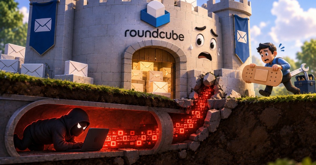 Roundcube Flaw CVE-2026-48842 Is Now Exploited: Patch 1.6.16 or 1.7.1 to Update roundcube administrators