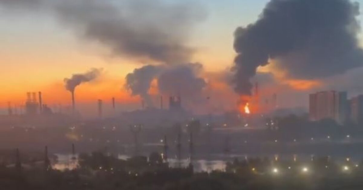 Six Days After Ukraine Agrees to Halt Attacks on Russian Refineries – They Strike Kapotnya Refinery in Moscow, to Screw Russia AND Trump! russian moscow depot bombed 1200x630 1