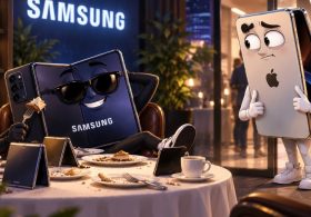 Samsung Mocks Apple’s iPhone Duo: “Reheating Our Leftovers” After Foldable Launch