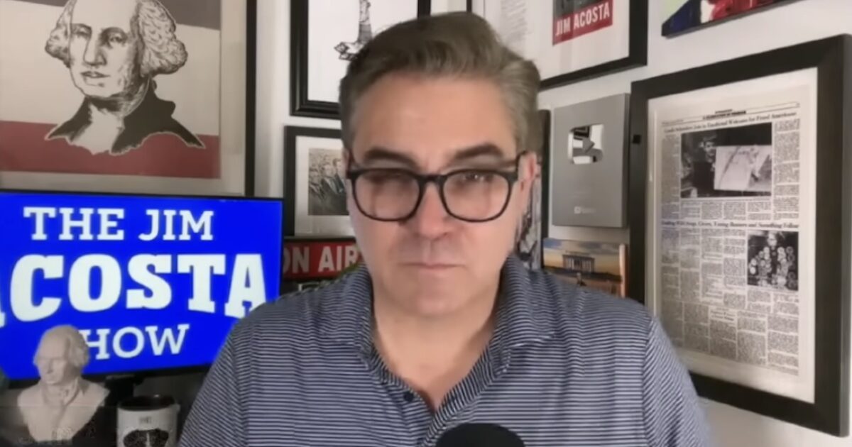 Jim Acosta breathlessly reports White House denies MSNOW access: ‘Did you think Trump was kidding?’ sg acosta 1 1200x630 1