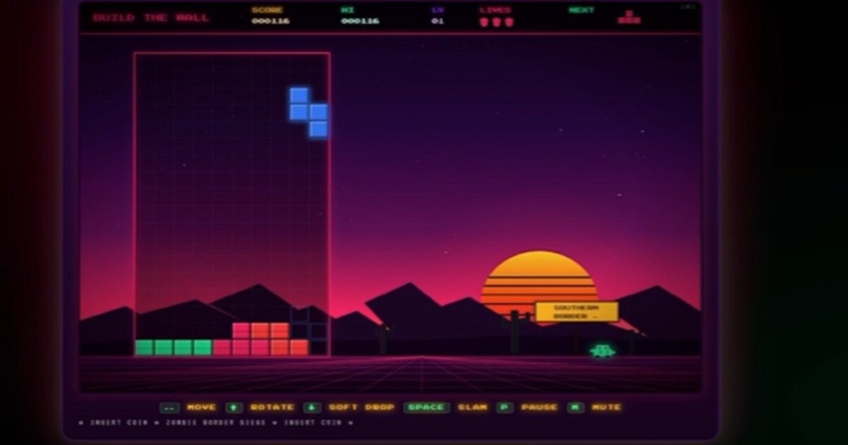 WH quietly takes down Tetris-themed ‘Build the Wall’ video game after company cries copyright infringement sg buildthewall 1200 x 628 1200x630 1