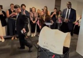 Um, SAVE ACT?!? Senator throws BIG birthday bash on the Hill for his ‘BABYDOG’