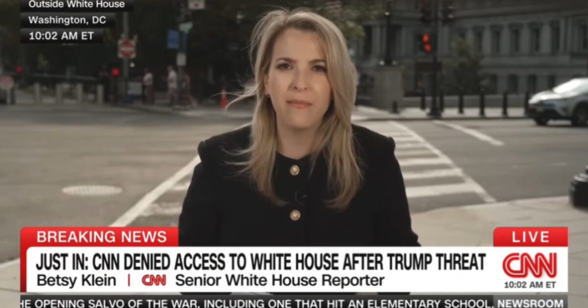‘Fake News’ CNN decries ‘illegal assault’ after being blocked from White House sg klein white house cnn 1200x630 1