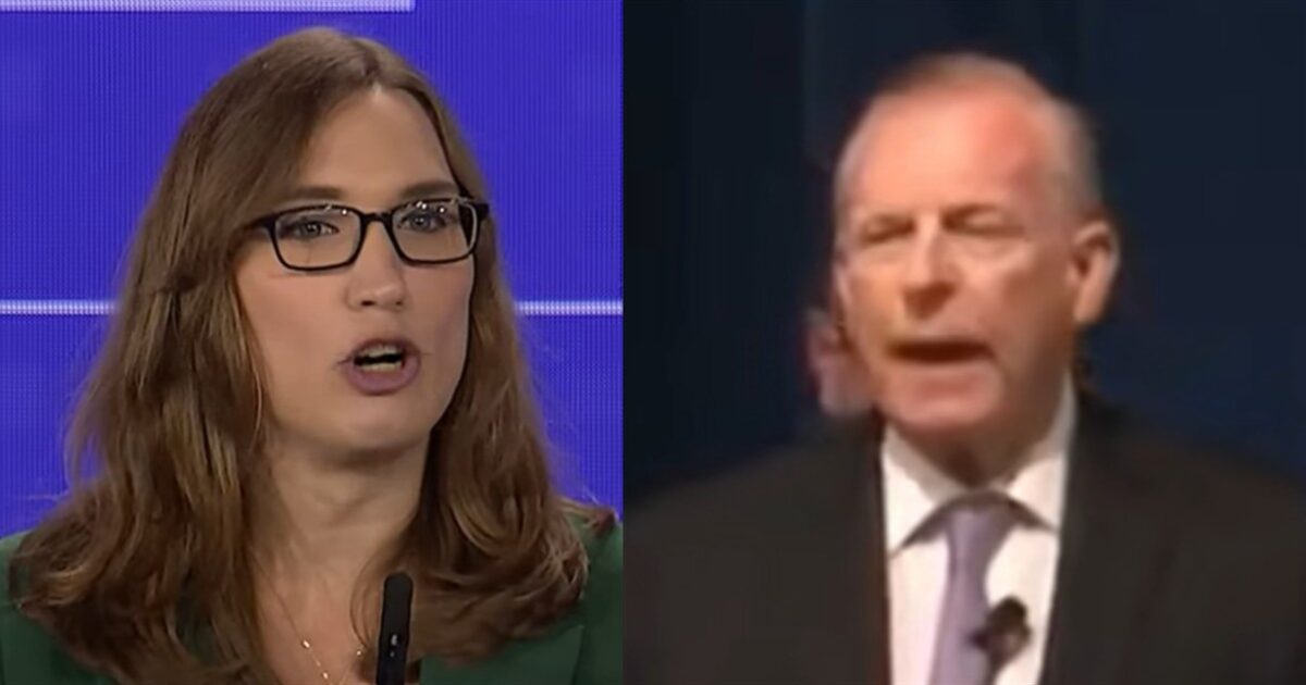 GOP nominee booted after ‘misgendering’ trans Rep. McBride at candidate forum sg mcbride arminio split 1200 x 628 1200x630 1