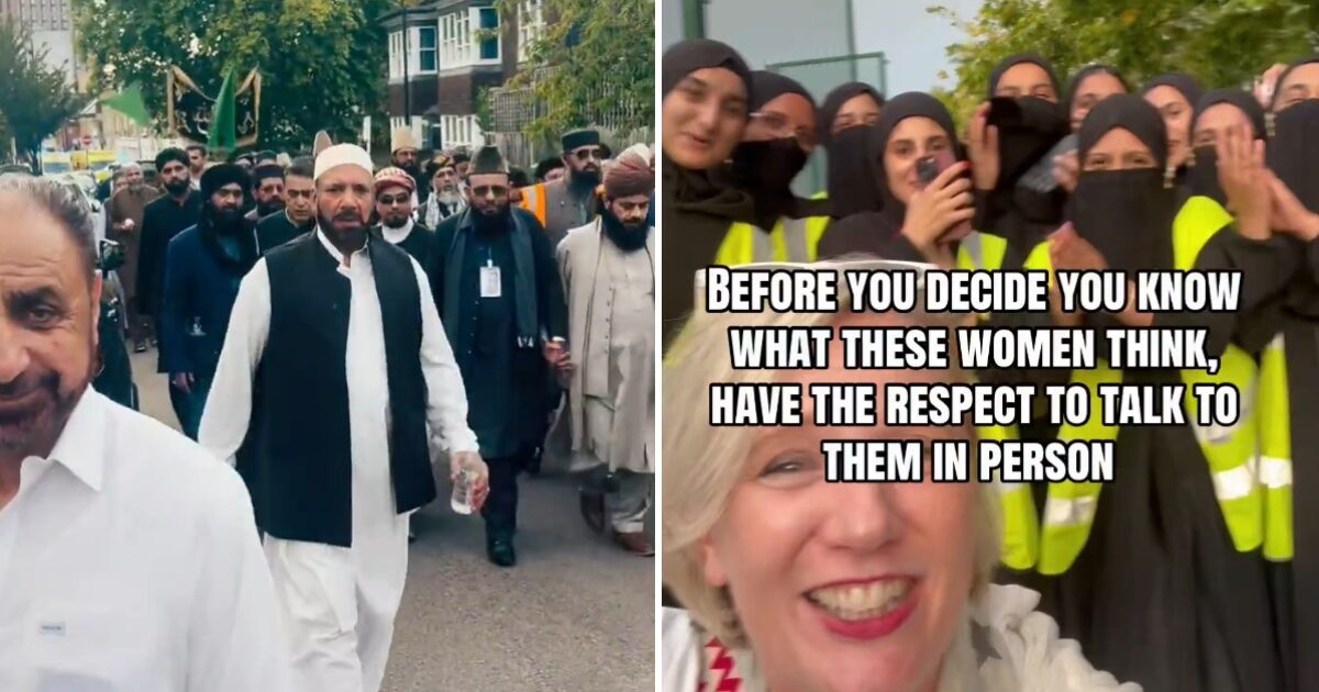 Feminist MP who battled men-only clubs has some explaining to do after this march — sg muslim march in london 1200x630 1