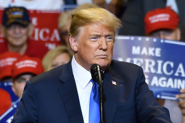Trump Announces 30-Day Campaign Tour Ahead Of Midterm Elections shutterstock 1587925252