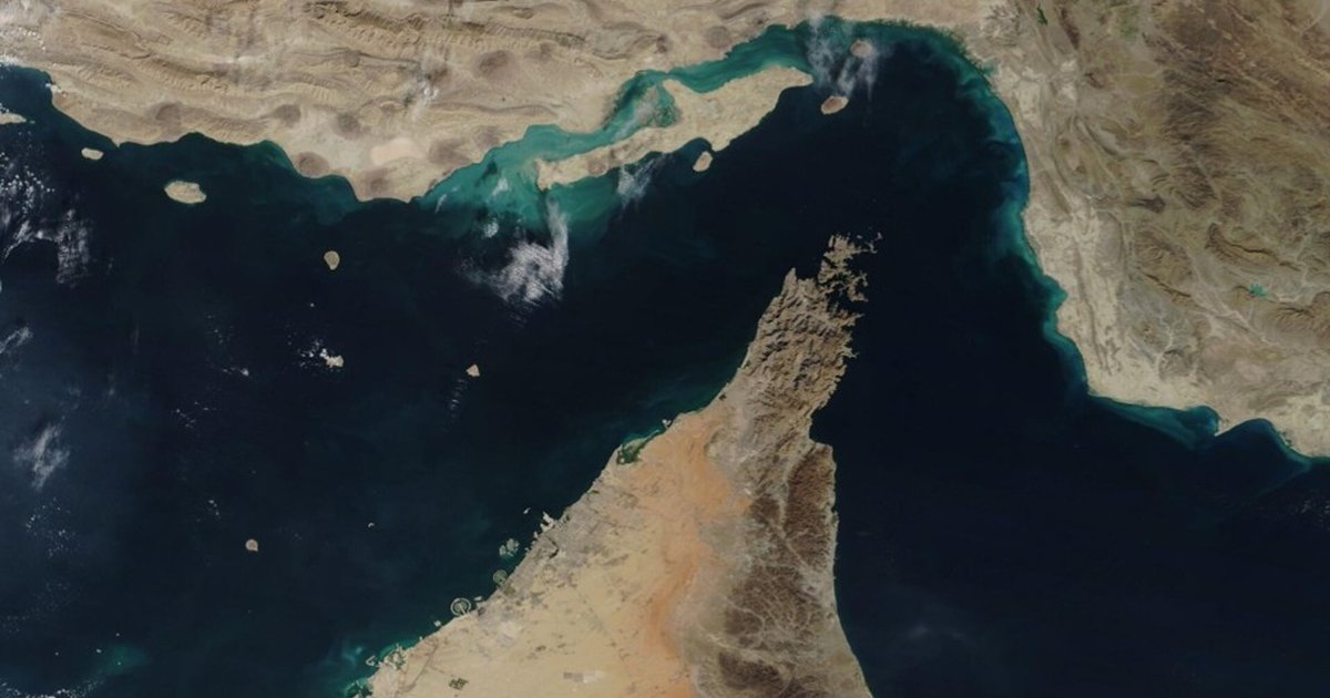 Iran's 'Dumb' Drones Get Deadlier With Chinese Satellite Data as US Ships Face New Threat strait homruz 1