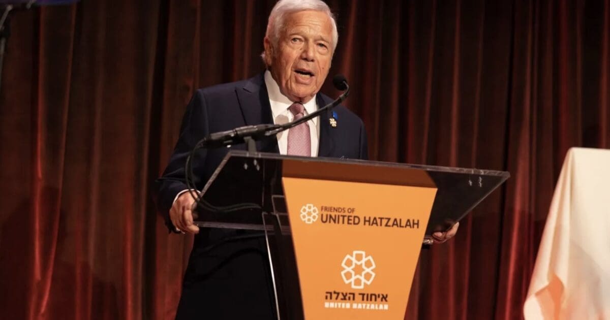 Robert Kraft Donates $2 million for Humanitarian Crisis in ‘Palestine’, Following Macklemore Incident t 1200x630 7