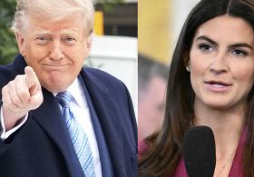 Trump slams ‘sick, treasonous, and demented’ journalists after berating CNN’s Kaitlan Collins