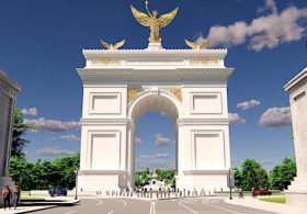 ‘Drones plus snipers’: Trump announces new national security role for planned Triumphal Arch