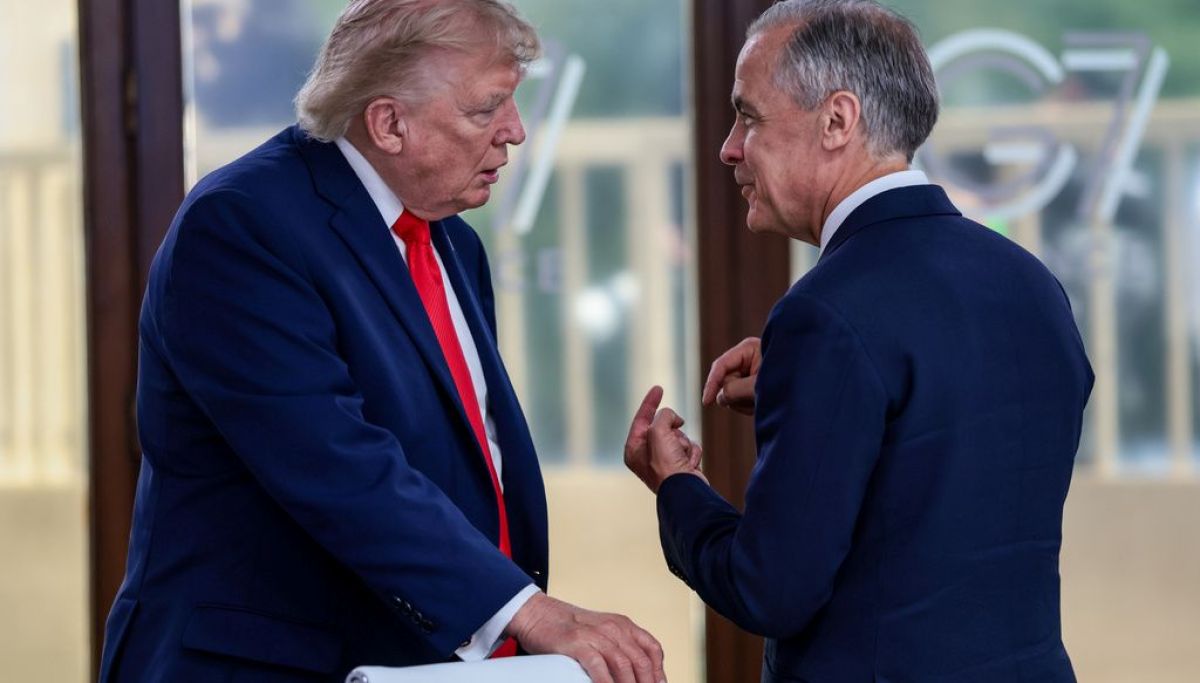 US ban on $1 billion worth of Canadian liquor, dairy, and grocery products goes into effect trump carney bombardier us ban