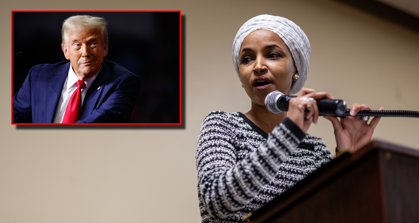 DHS Chief Drops New Details About Ilhan Omar Investigation trump omar
