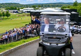 President Trump Hands Team USA the Presidents Cup After Stunning Comeback — Captain Gives Him ‘All the Credit’