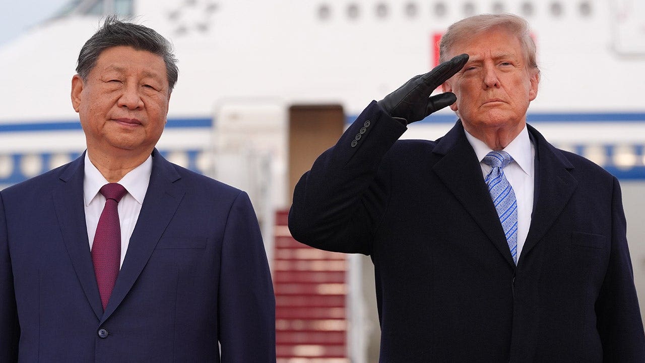 Trump needs to warn China’s Xi against ‘dangerous alliance’ with Iran, expert says trump xi arrival ceremony andrews