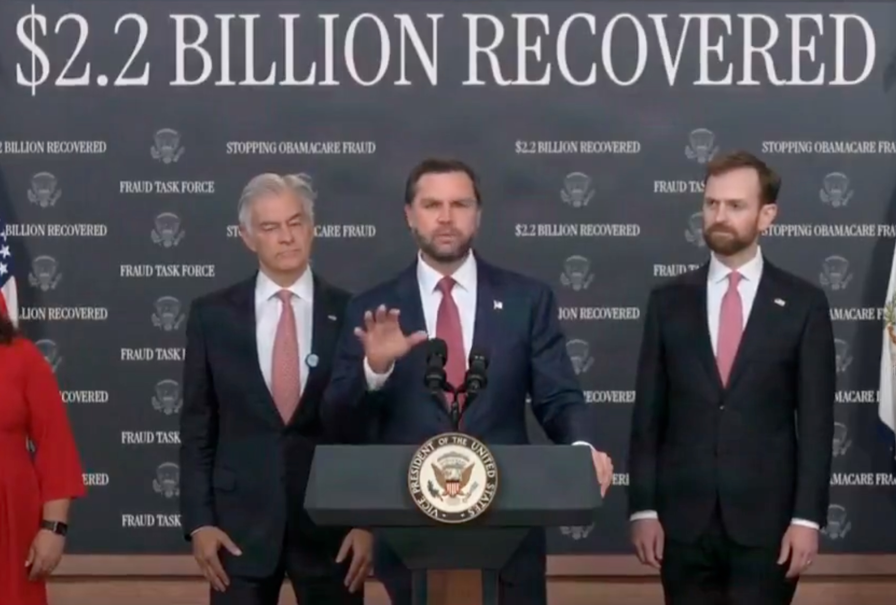 Stupid Democrats Are Lying About Obamacare Fraud vance presser 1