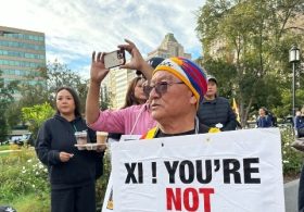 Watch Live: Demonstrators Gather in D.C. to Protest China’s Xi Jinping Visit