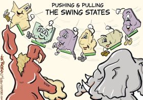Best political cartoons: Swingers Anonymous — election edition!