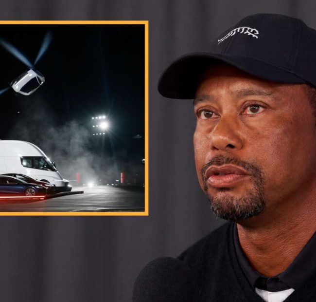 Tiger Woods Unimpressed With Roadster As He’s Flipped Dozens Of Vehicles