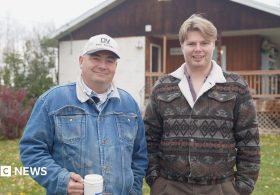 The father and son on opposite sides of Alberta’s separation vote