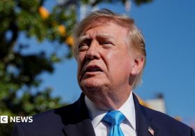 Trump says ‘threat’ led US to pull bombers from RAF Fairford