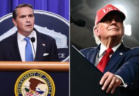 Trump’s attorney general won’t rule out move to block states certifying midterm votes with election just 12 days away…