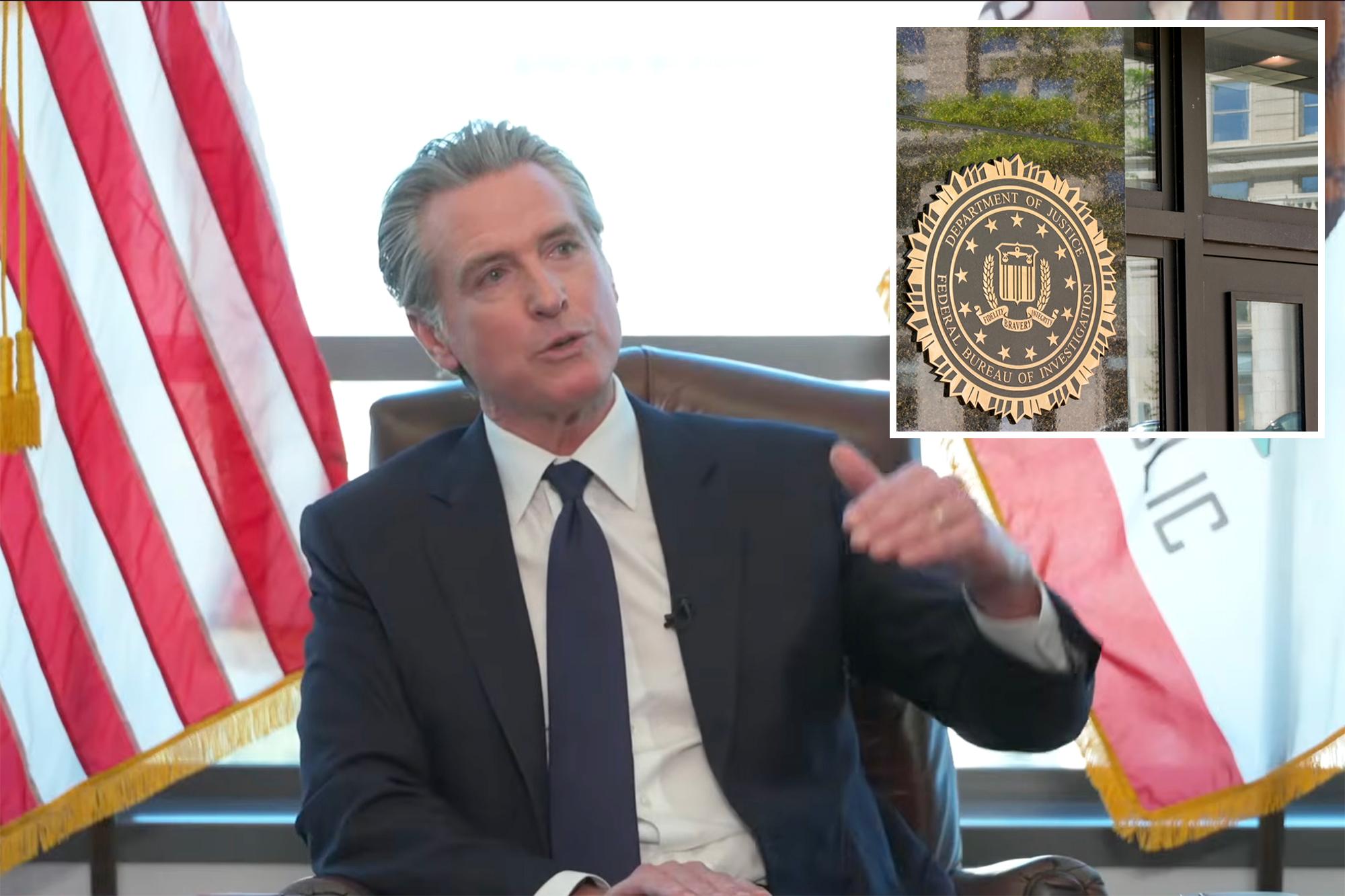 Gavin Newsom claims he’s never been contacted by feds – as probe reportedly digs into travel, donors 143223961