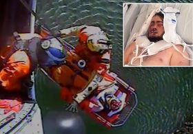 Fisherman trapped under massive boulder managed to get Siri to call 911: ‘It’s a miracle’