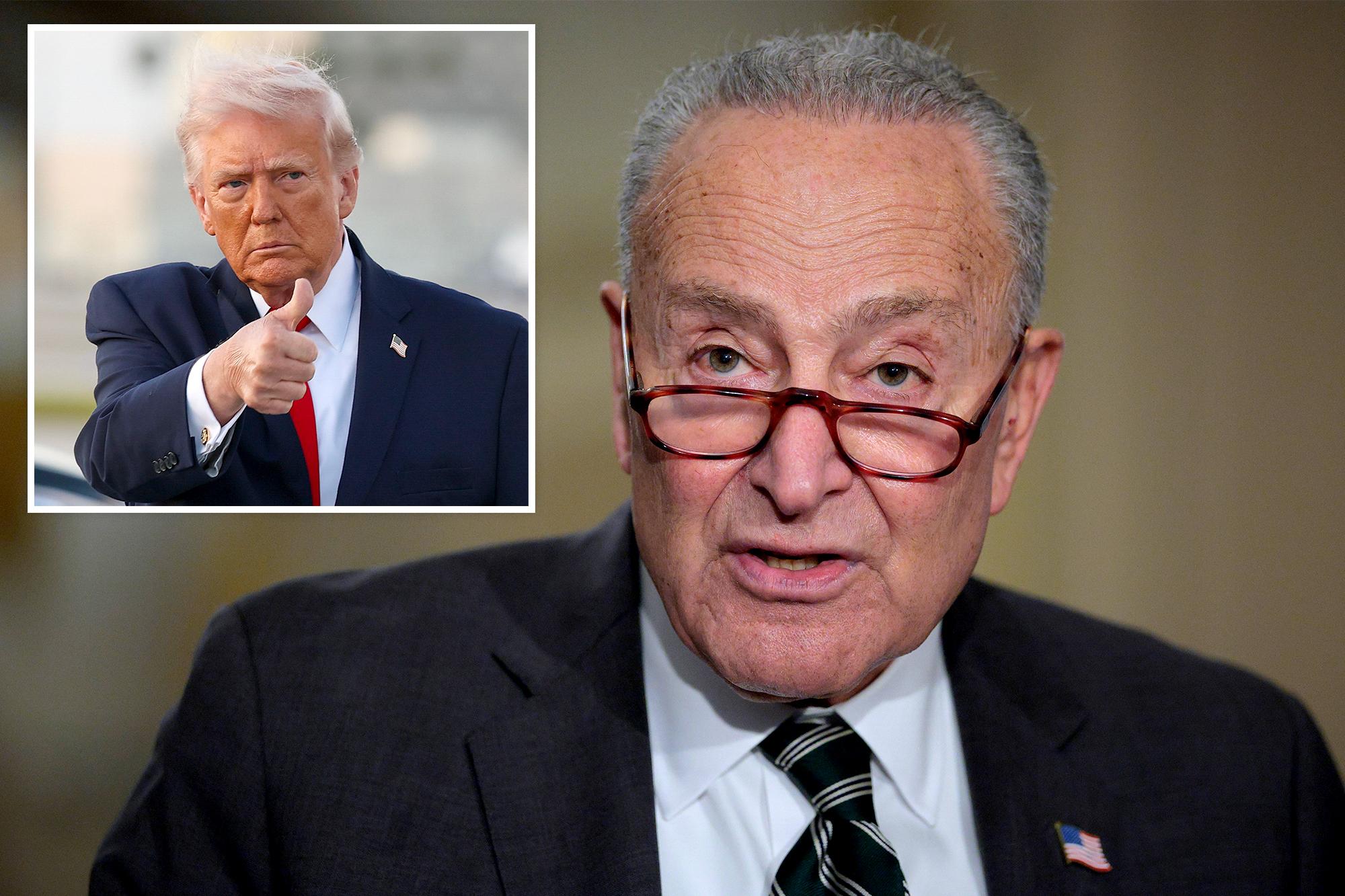 Schumer says he won’t quit as Dem Senate leader post-midterms, warns GOP may ‘steal the election’ 143293072