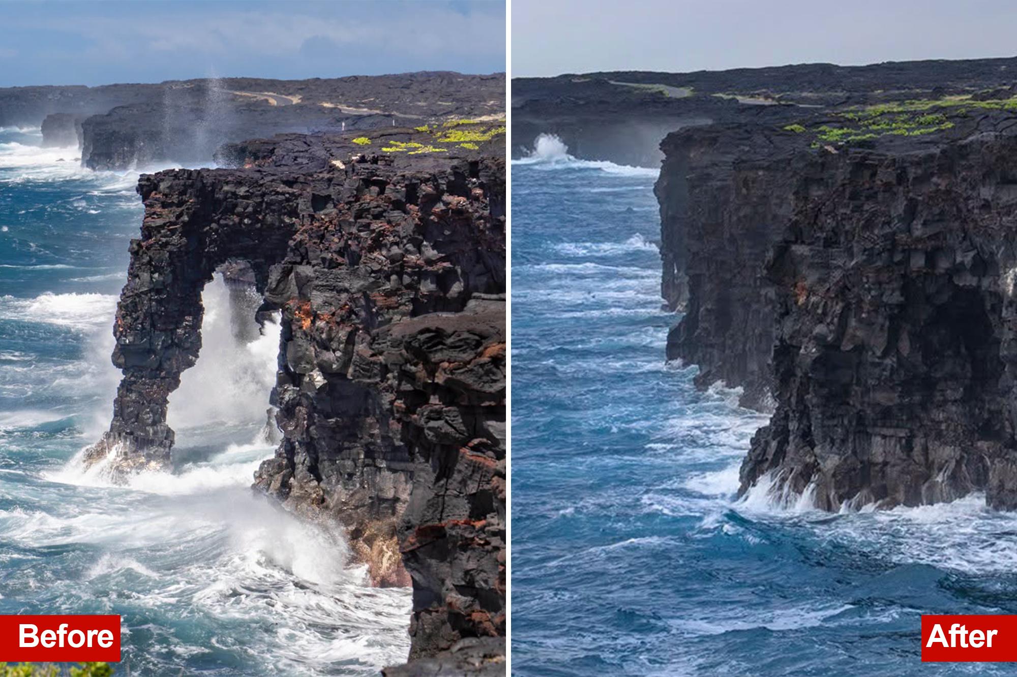 Hawaii’s iconic Hōlei Sea Arch landmark collapses into ocean after 500 years 143425755