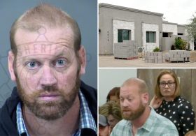 Kyrsten Sinema’s ex-bodyguard allegedly said he’d ‘take down’ former pol — a month after destroying her home