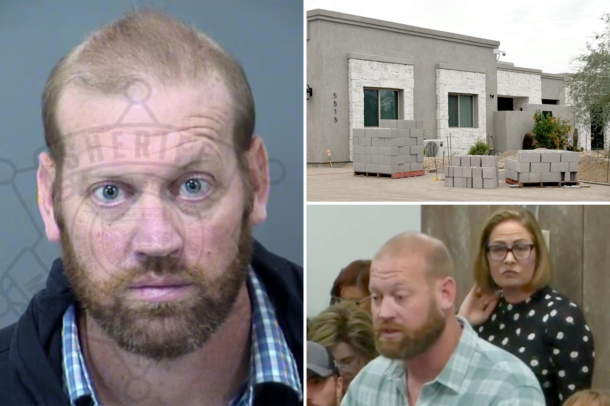 Kyrsten Sinema’s ex-bodyguard allegedly said he’d ‘take down’ former pol — a month after destroying her home 143438821