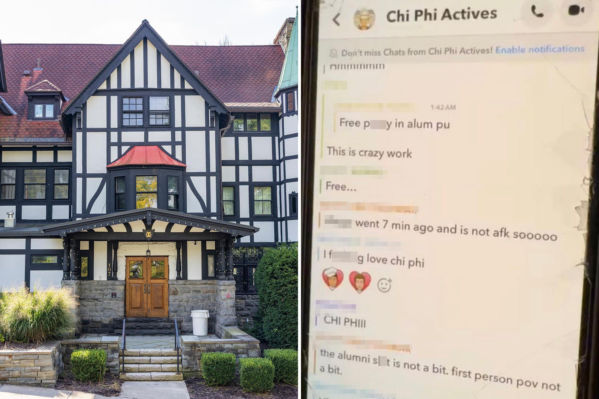 Cornell 7 accuser went to cops after seeing messages bragging about frat bros ‘gang banging’ 143447001