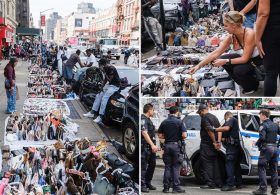 Illegal vendors are back on Canal Street, hogging a 4-block stretch as cops say it’s a game of ‘whack-a-mole’