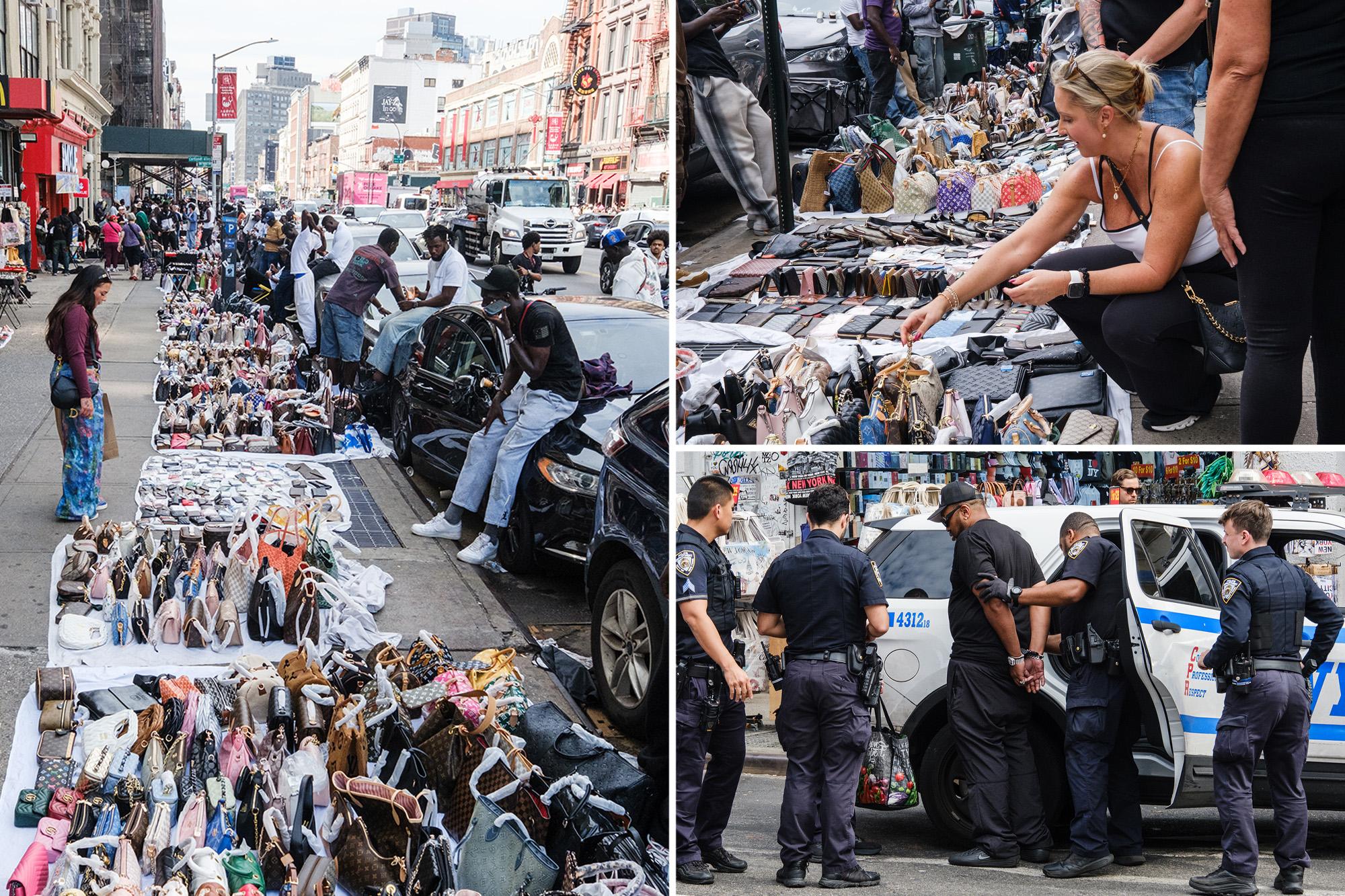 Illegal vendors are back on Canal Street, hogging a 4-block stretch as cops say it’s a game of ‘whack-a-mole’ 143468627 1