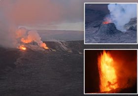 Nearly 100 earthquakes shake Hawaian volcano, unrest prompts park closure