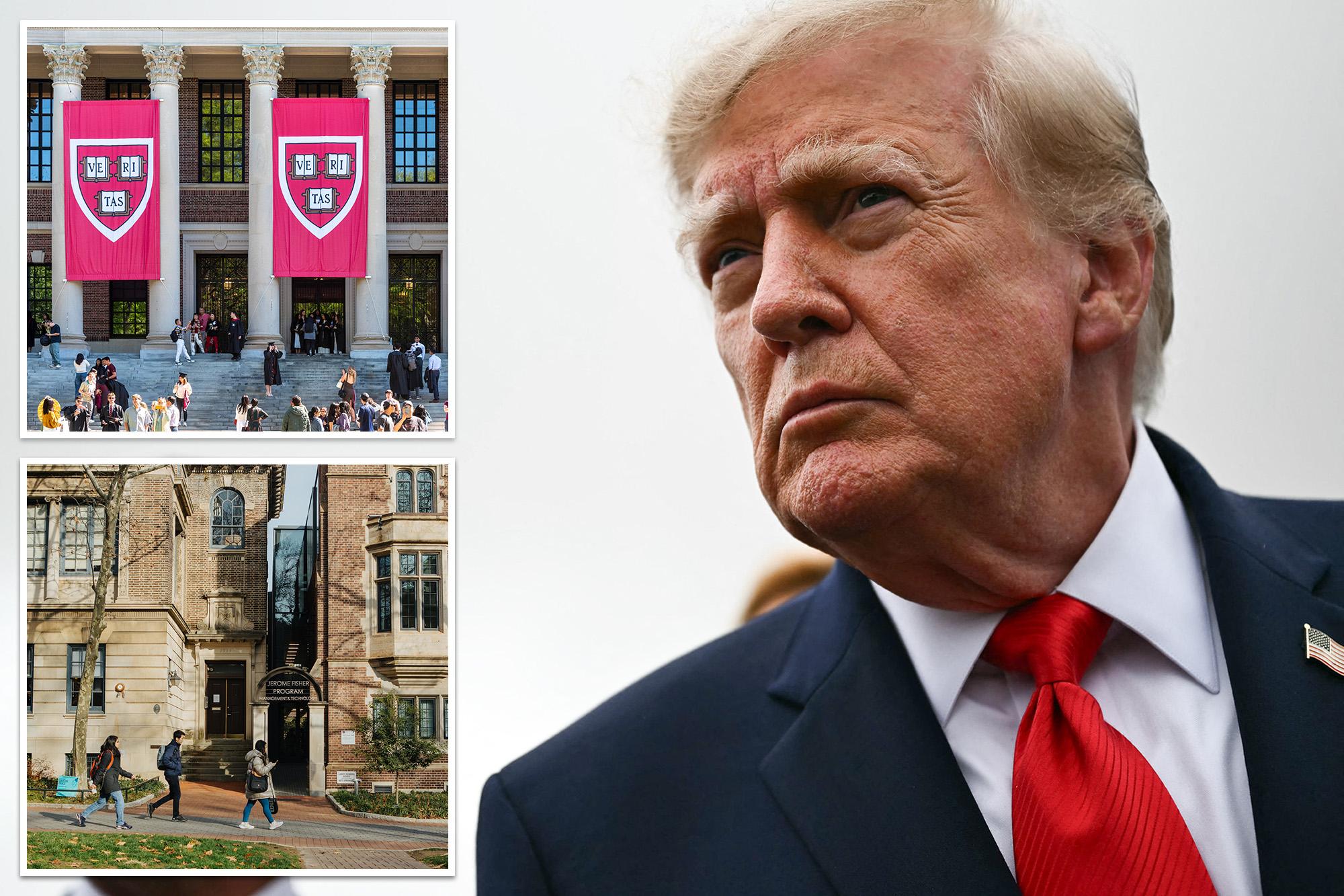 Federal judge stops Education Department from releasing list of foreign sources of funding for Ivy League universities 143490173