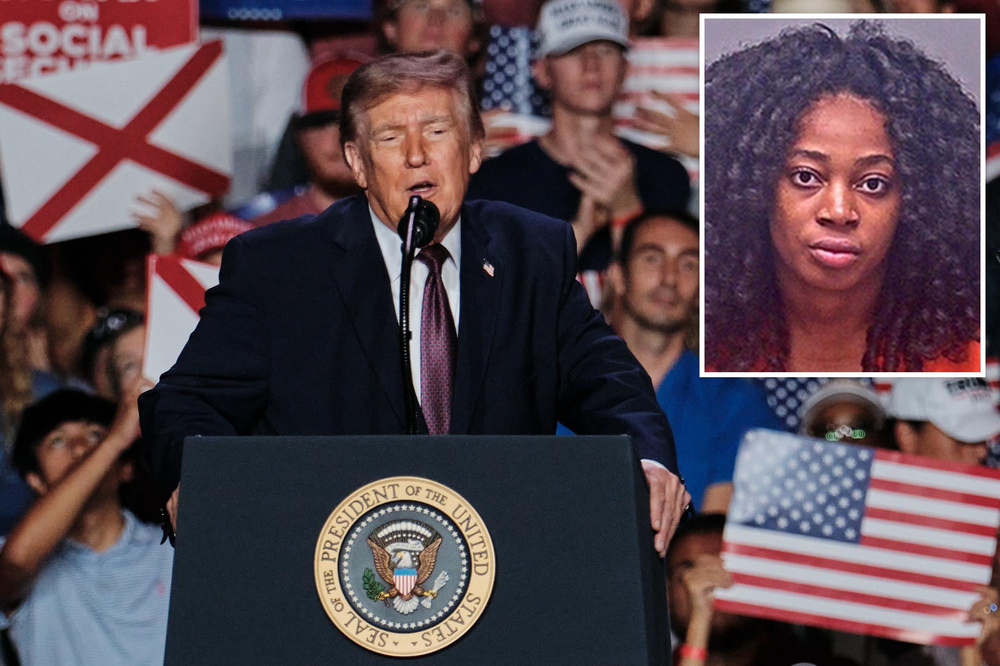 Three college students face federal charges over alleged threats against Trump ahead of campus rally 143556402