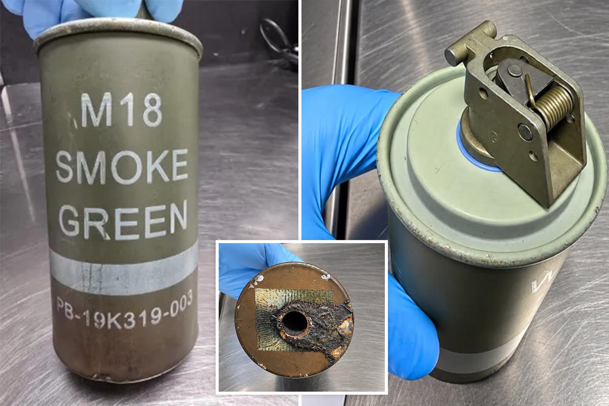 NY airport X-ray exposes dangerous weapon illegally concealed in passenger’s carry-on 143559404